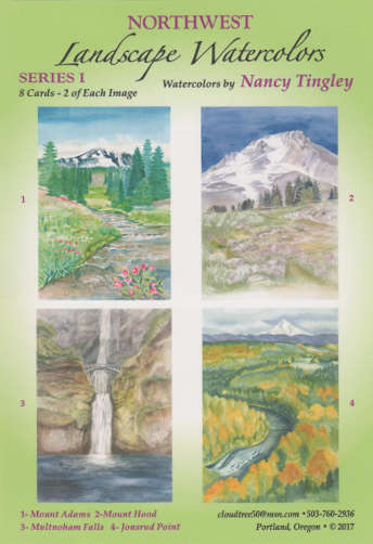 Northwest Landscape Watercolors Card Box Set